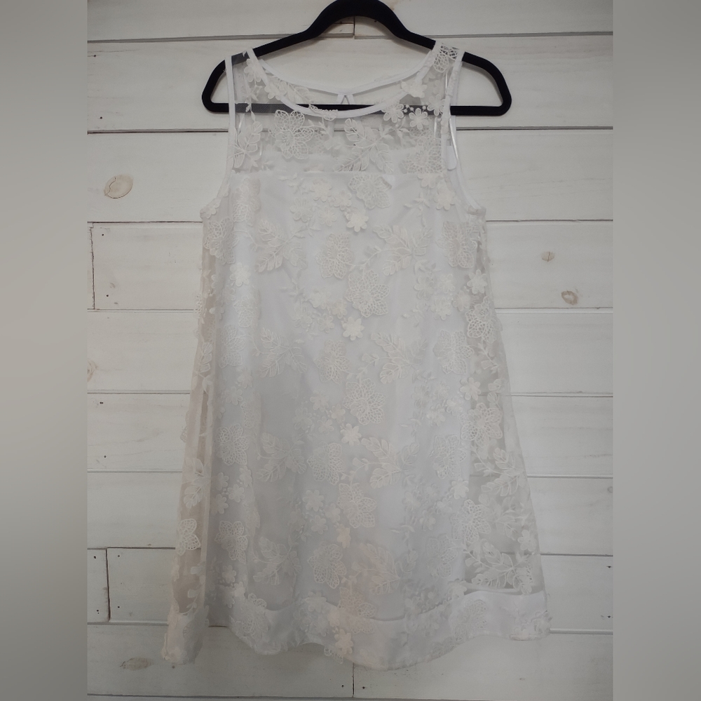 Signature by Robbie Bee white dress